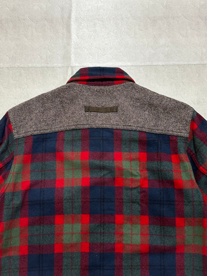 Vintage Comme des Garcons Tops - Comme des Garcons x Junya Watanabe Flannel Shirts Size S - Authentic Archive