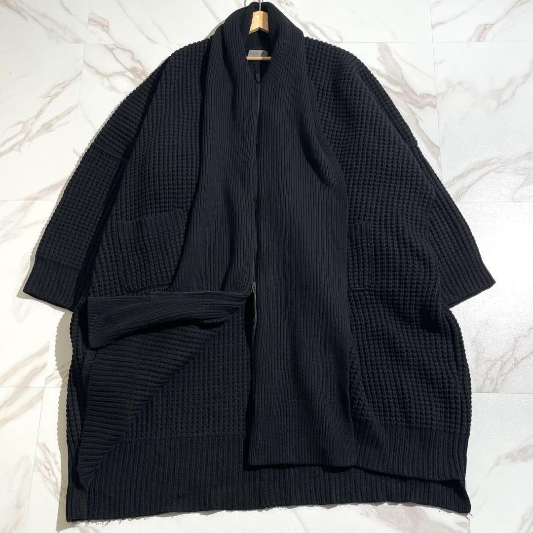 Yohji Yamamoto - Yohji Yamamoto Near Mint 23AW Knit Coat