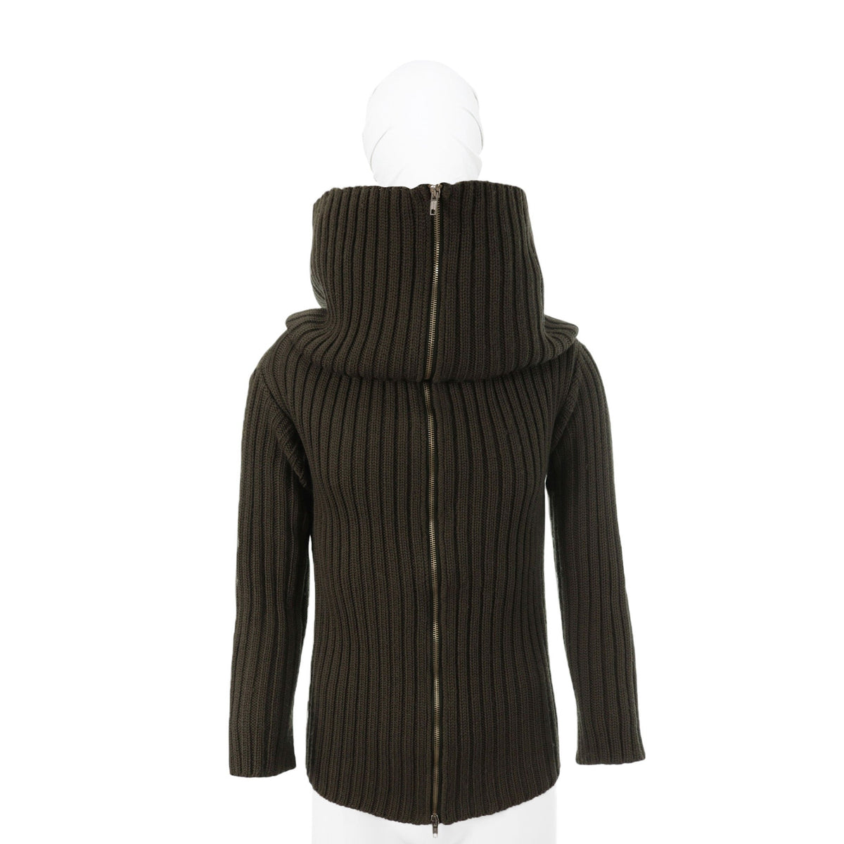 Maison Martin Margiela 1999 A/W Khaki Wool Sweater Size XL