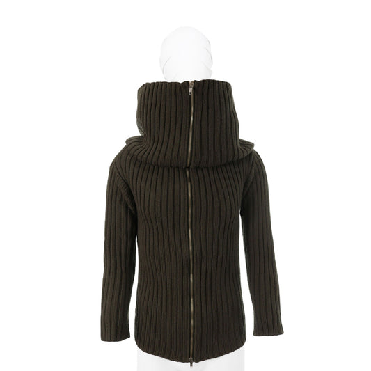 Maison Martin Margiela 1999 A/W Khaki Wool Sweater Size XL