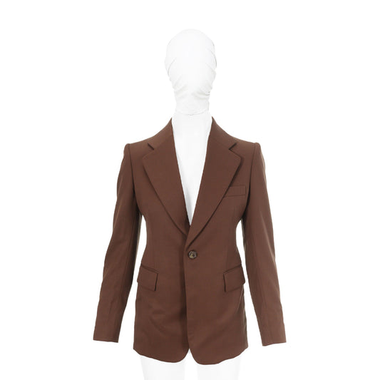 Maison Martin Margiela 1990s Wool Jacket Brown Size 40