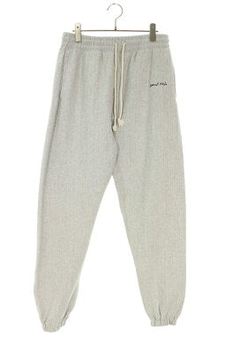 Vintage Saint Michael Bottoms - SAINT MICHAEL Logo Embroidered Sweat Jogger Long Pants Gray Size M - Authentic Archive