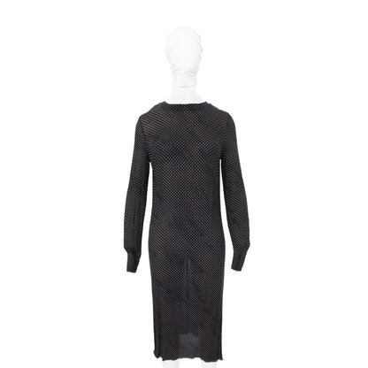 Maison Martin Margiela 2002 A/W Black Rayon Dress Size 38