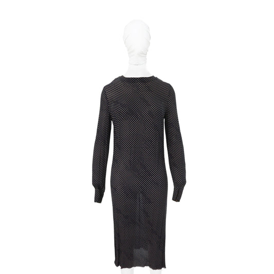 Maison Martin Margiela 2002 A/W Black Rayon Dress Size 38