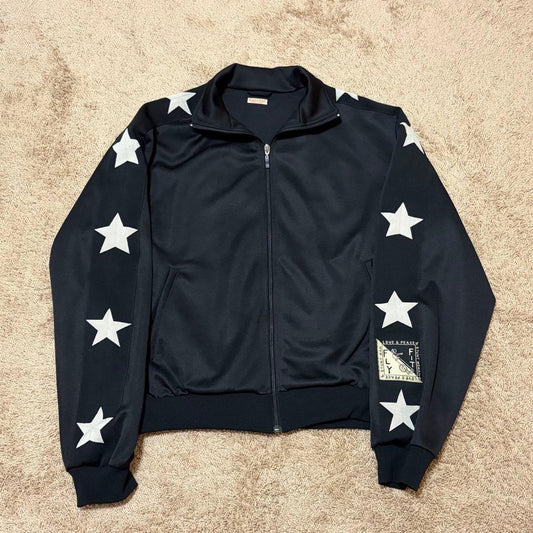 Vintage Kapital Outwear - KAPITAL Stunt Man & Woman Smooth Jersey Black Size 3 - Authentic Archive