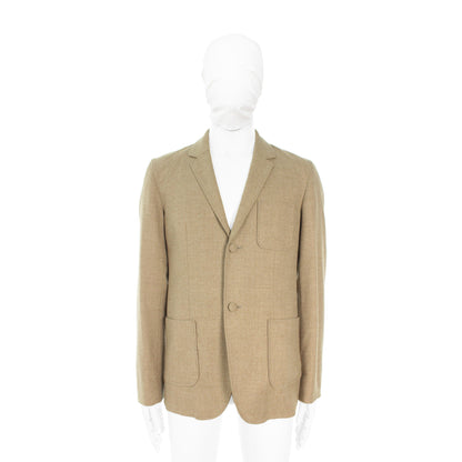 A BATHING APE x NUMBER (N)INE x BAPE 2000 FW Wool Blend Coat Beige Size 2