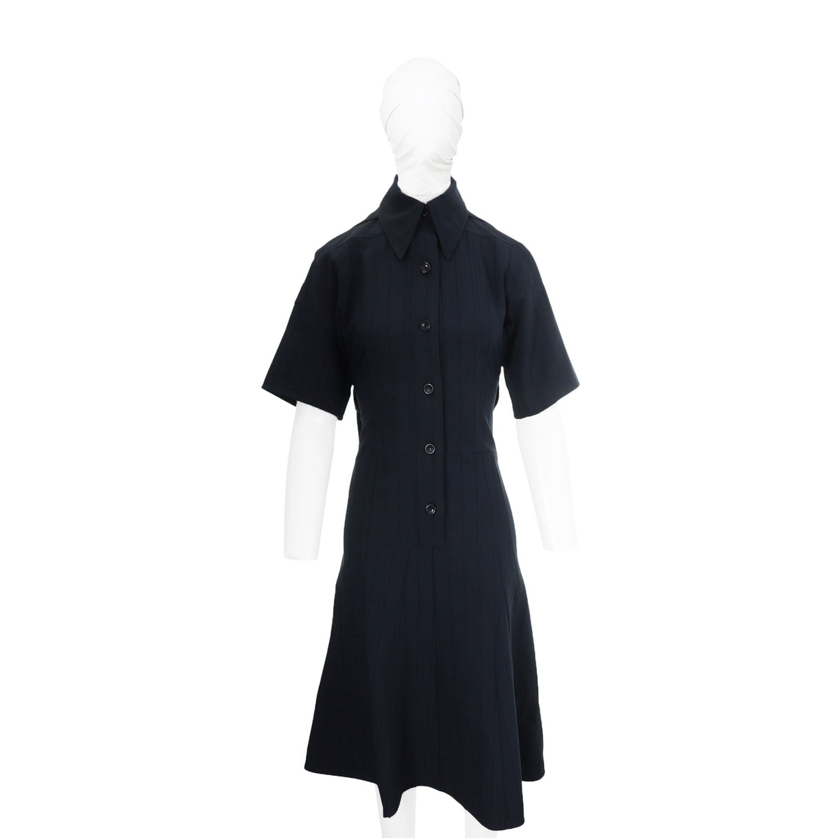 Celine CÉLINE by Phoebe Philo Navy Polyester Dress Size 34