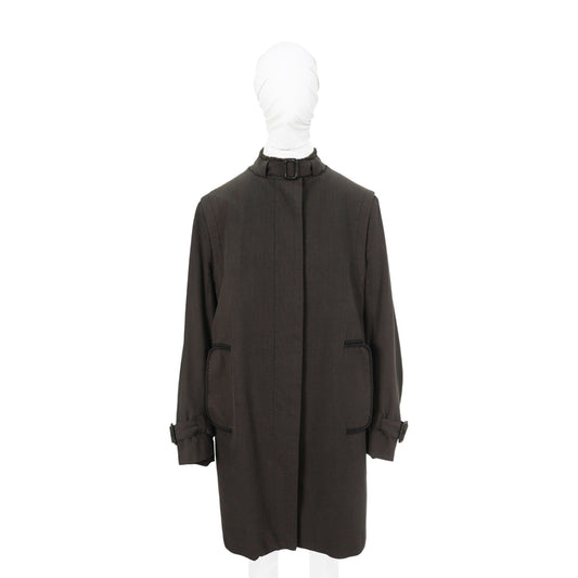 Maison Martin Margiela 2004 FW Cotton Coat Gray Size 40