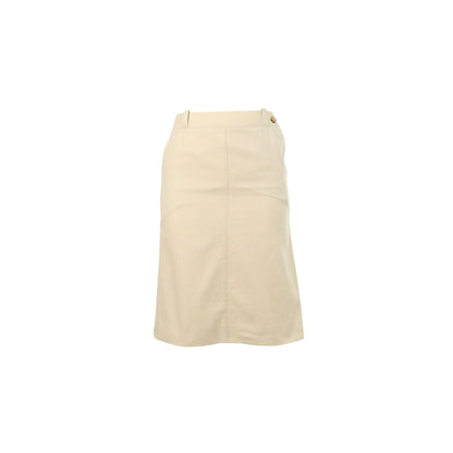 Hermes HERMÈS by Martin Margiela Cotton Skirt Beige Size 34