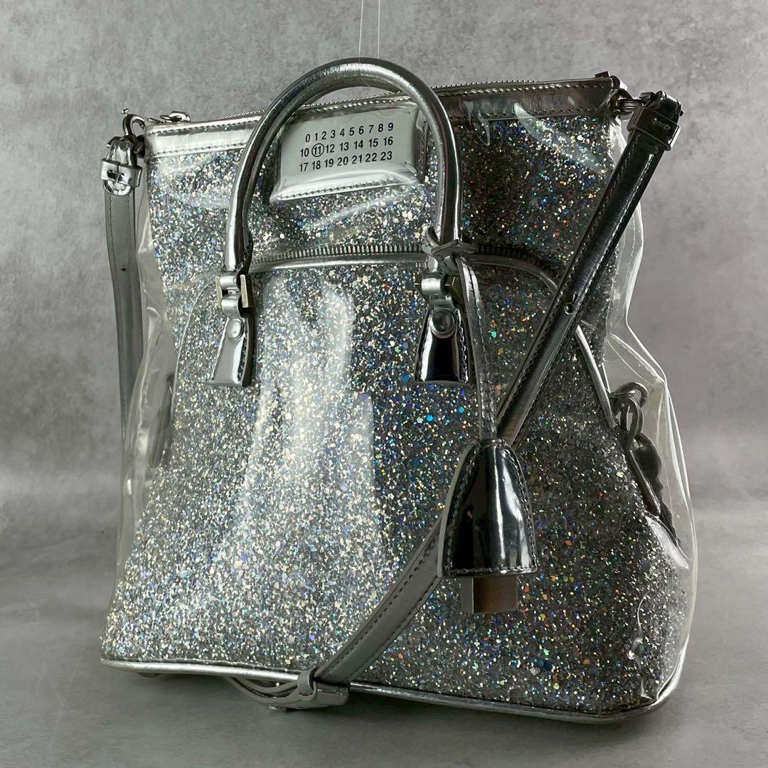 Vintage Maison Margiela Accessory - Maison Margiela 18AW 5AC 2way Shoulder Bag Silver - Authentic Archive