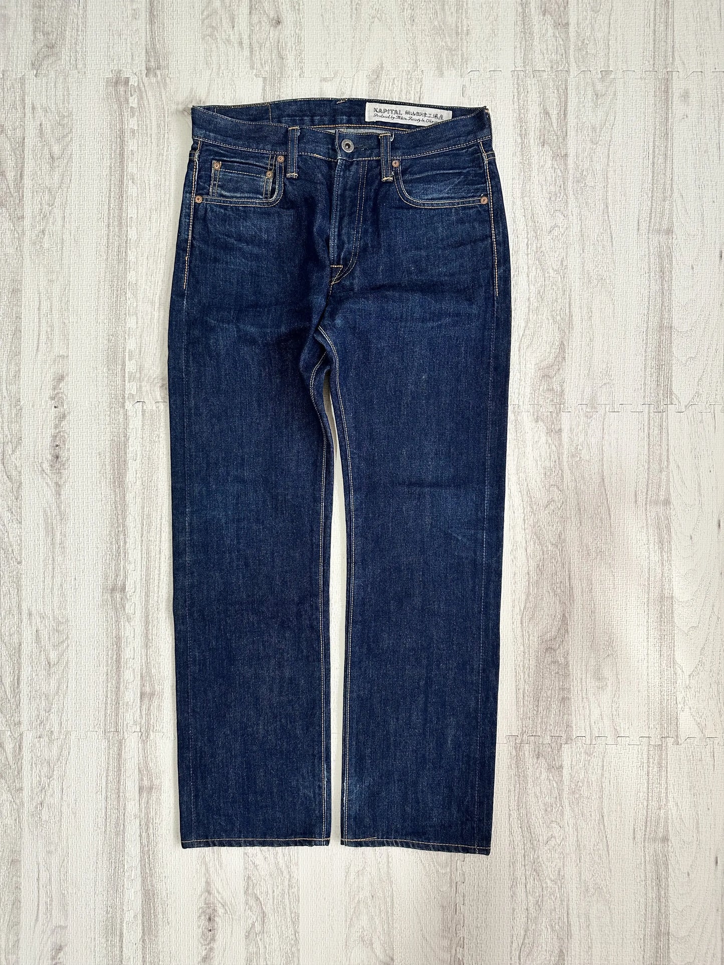 Kapital - KAPITAL Selvedge Denim Pants Indigo Size 29 M