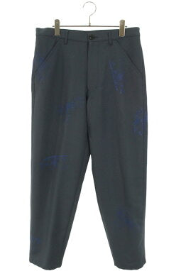 Vintage Comme des Garcons Bottoms - COMME des GARCONS SHIRT Painted Long Pants Size S - Authentic Archive