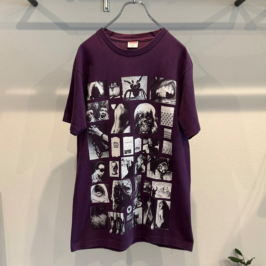 Vintage Supreme Tops - Supreme 08AW fxxx this life T-shirt Purple Size M - Authentic Archive