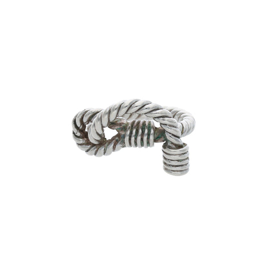 Hermes HERMÈS 1990s Silver Ring