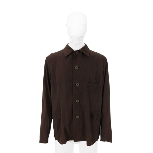Y's for men 2002 S/S Cotton Brown Jacket Size 3