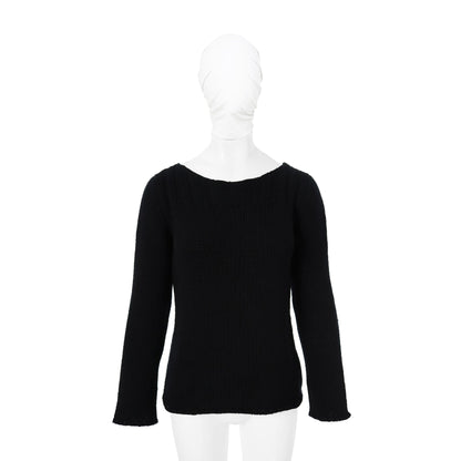 Maison Martin Margiela FW03 Black Long Sleeve Shirt Size L