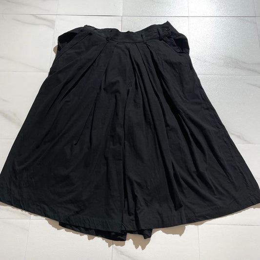 Vintage Yohji Yamamoto Bottoms - Yohji Yamamoto POUR HOMME 12SS Wide Pants Black Size 3 - Authentic Archive