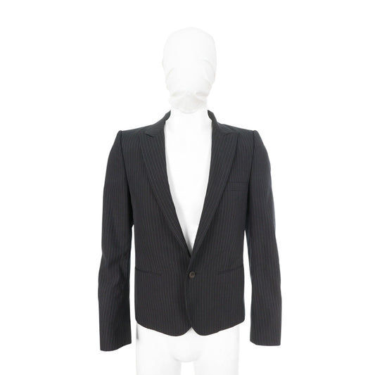 NUMBER (N)INE 2005 A/W Wool/Silk Jacket Black Size 2