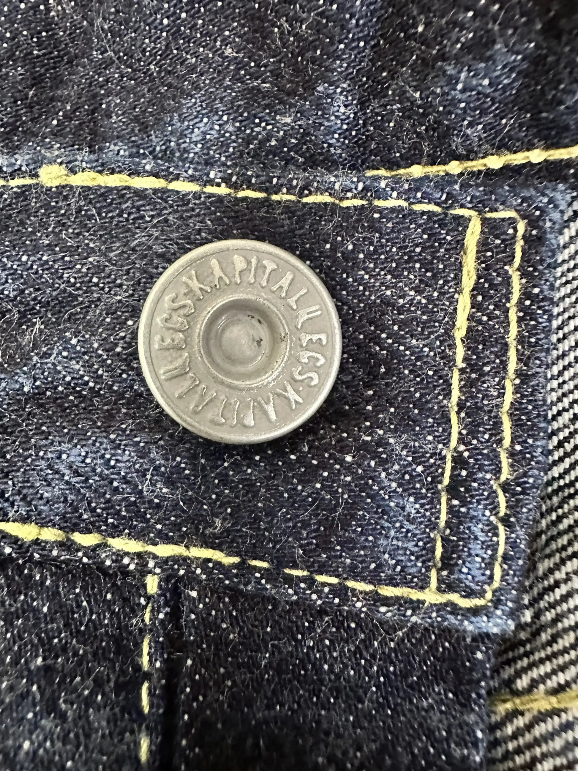 Kapital - KAPITAL Straight Denim Pants Indigo Size 27 M