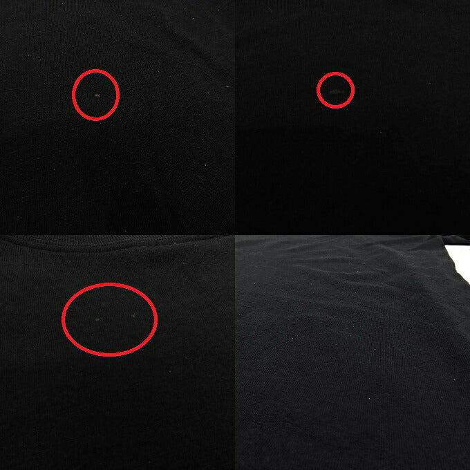 Hanes Heavyweight 50/50 Print T-Shirt Black Size L