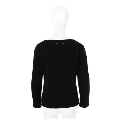 Maison Martin Margiela FW03 Black Long Sleeve Shirt Size L
