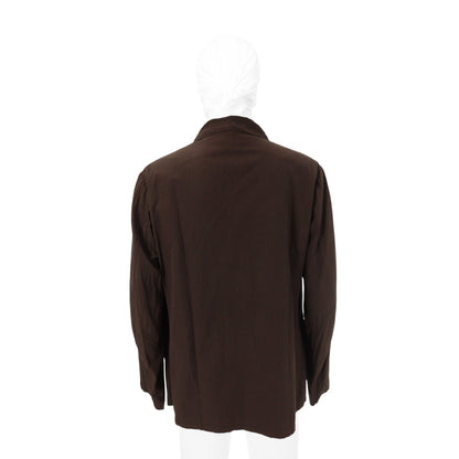 Y's for men 2002 S/S Cotton Brown Jacket Size 3