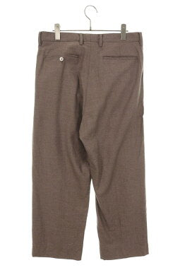 Vintage AURALEE Bottoms - AURALEE Slacks Wool Gray Size 3 - Authentic Archive