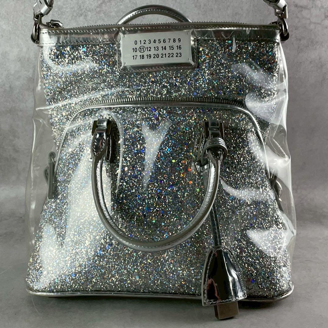 Vintage Maison Margiela Accessory - Maison Margiela 18AW 5AC 2way Shoulder Bag Silver - Authentic Archive