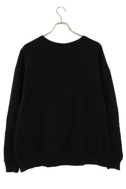Vintage Saint Michael Tops - SAINT MICHAEL 2025AW Sports Crew Neck Sweatshirt Black Size L - Authentic Archive