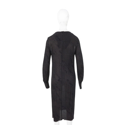 Maison Martin Margiela 2002 A/W Black Rayon Dress Size 38