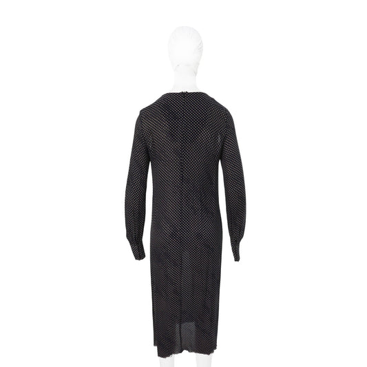 Maison Martin Margiela 2002 A/W Black Rayon Dress Size 38