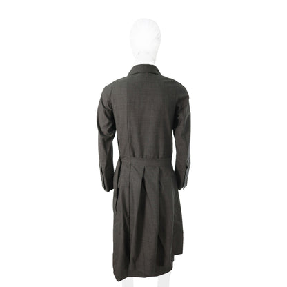 UNDERCOVER 1996 S/S Wool Cotton Long Shirt Gray