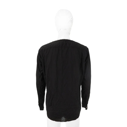 COMME des GARCONS 2017S/S Polyester Long Sleeve Shirt Black Size M