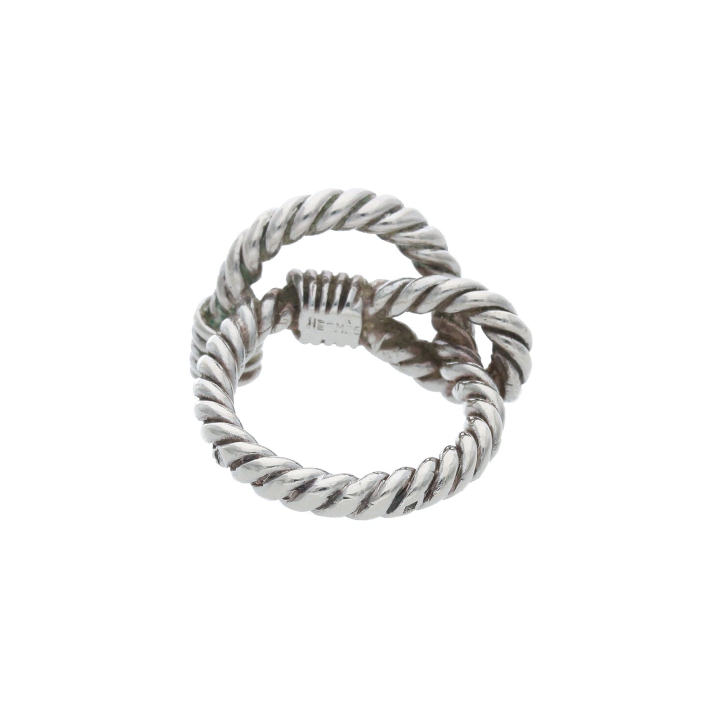 Hermes HERMÈS 1990s Silver Ring