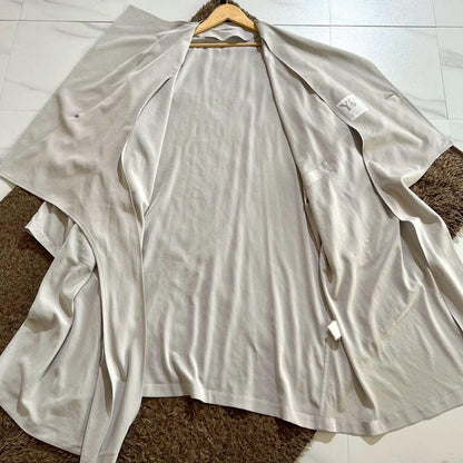 Vintage Yohji Yamamoto Outwear - Y's 22SS Oversized Long Coat Gray Size L - Authentic Archive