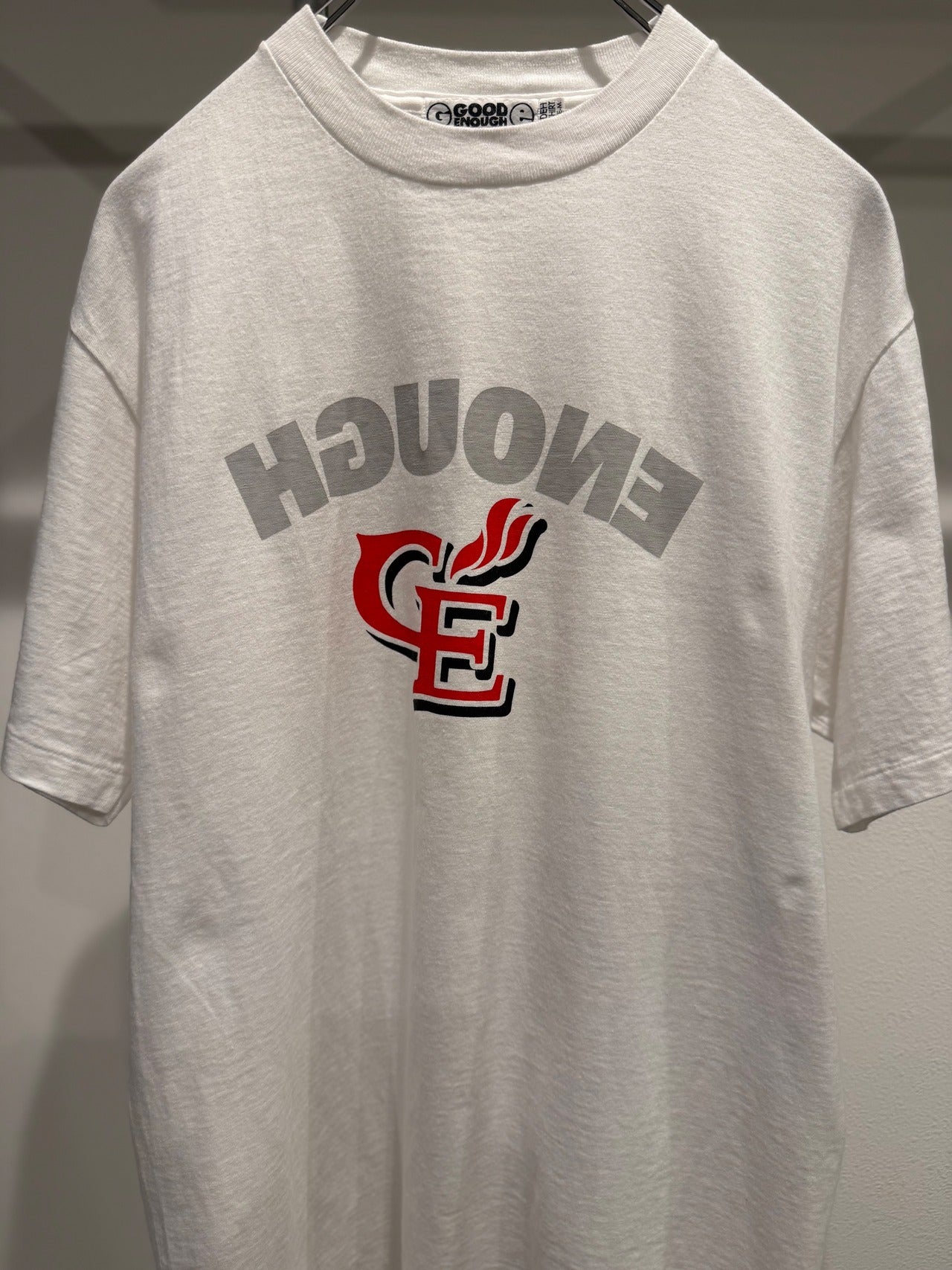 Vintage GOODENOUGH Tops - Good Enough 90’s Graphic Tee White Size M - Authentic Archive