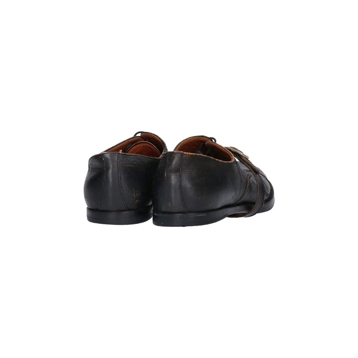 Maison Martin Margiela Black Leather Shoes Size 36