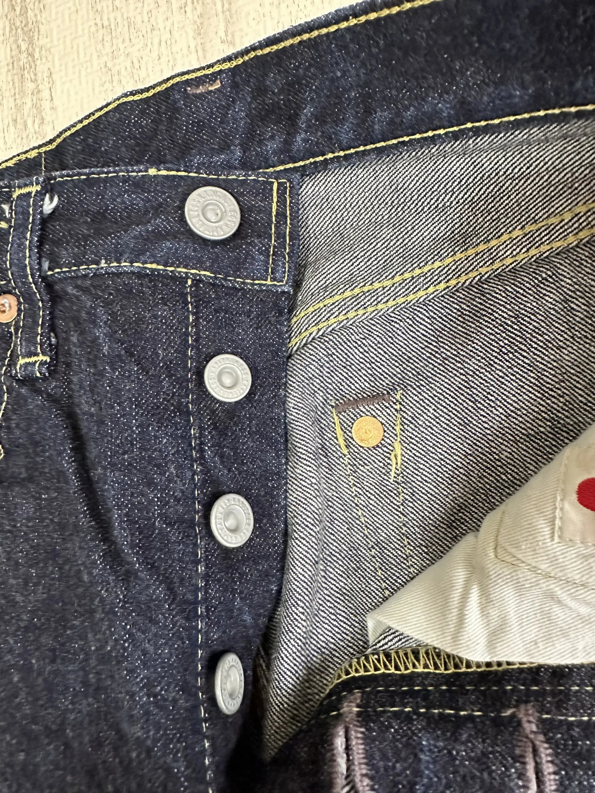 Kapital - KAPITAL Straight Denim Pants Indigo Size 27 M