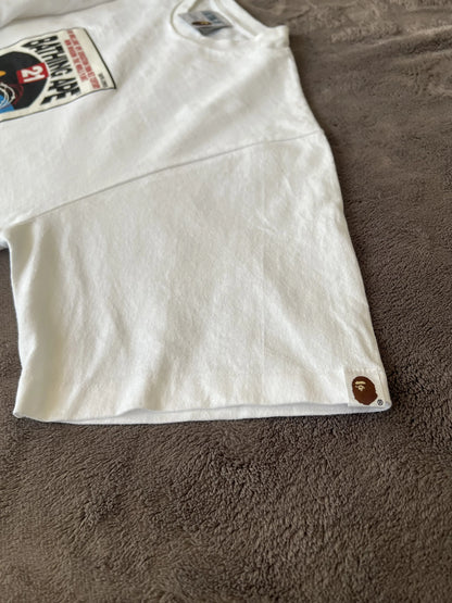 Vintage Bape Tops - BAPE BY A BATHING APE Printed T-shirt 21st APE CENTURY XL - Authentic Archive