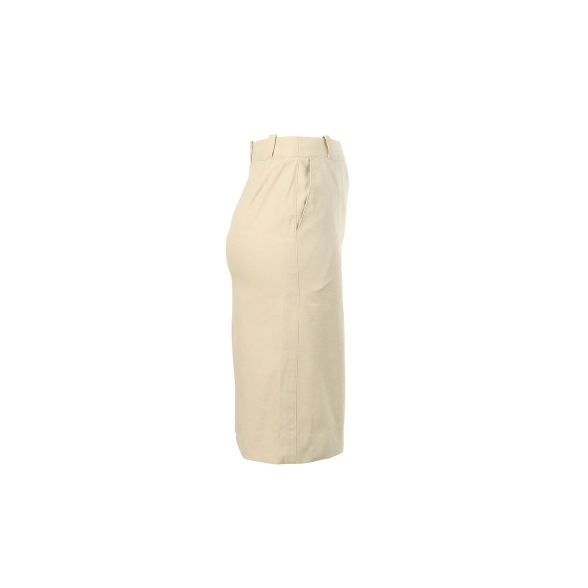 Hermes HERMÈS by Martin Margiela Cotton Skirt Beige Size 34