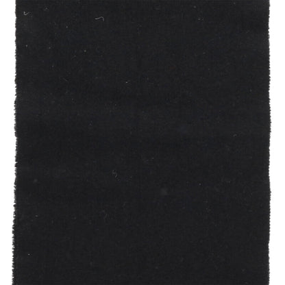 RAF SIMONS 03AW Black Wool Scarf