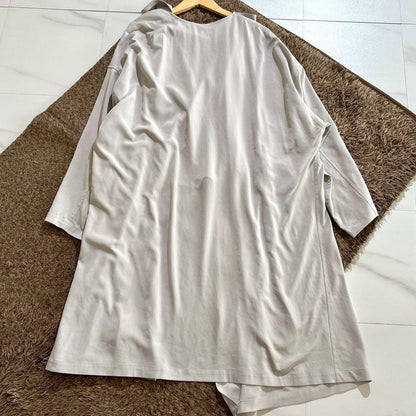 Vintage Yohji Yamamoto Outwear - Y's 22SS Oversized Long Coat Gray Size L - Authentic Archive