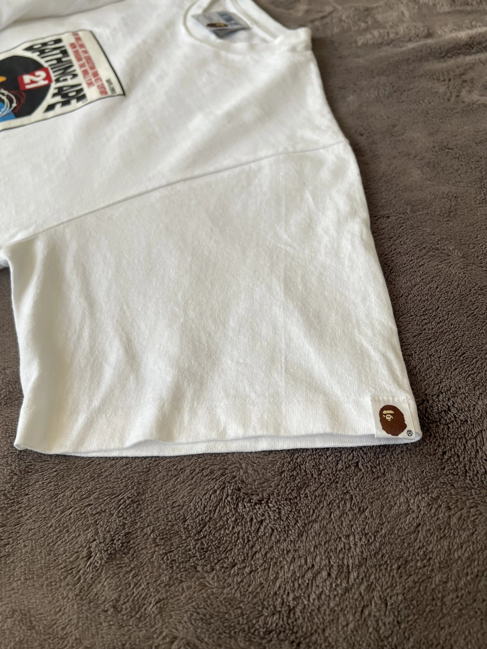 Bape - BAPE BY A BATHING APE Printed T-shirt 21st APE CENTURY XL