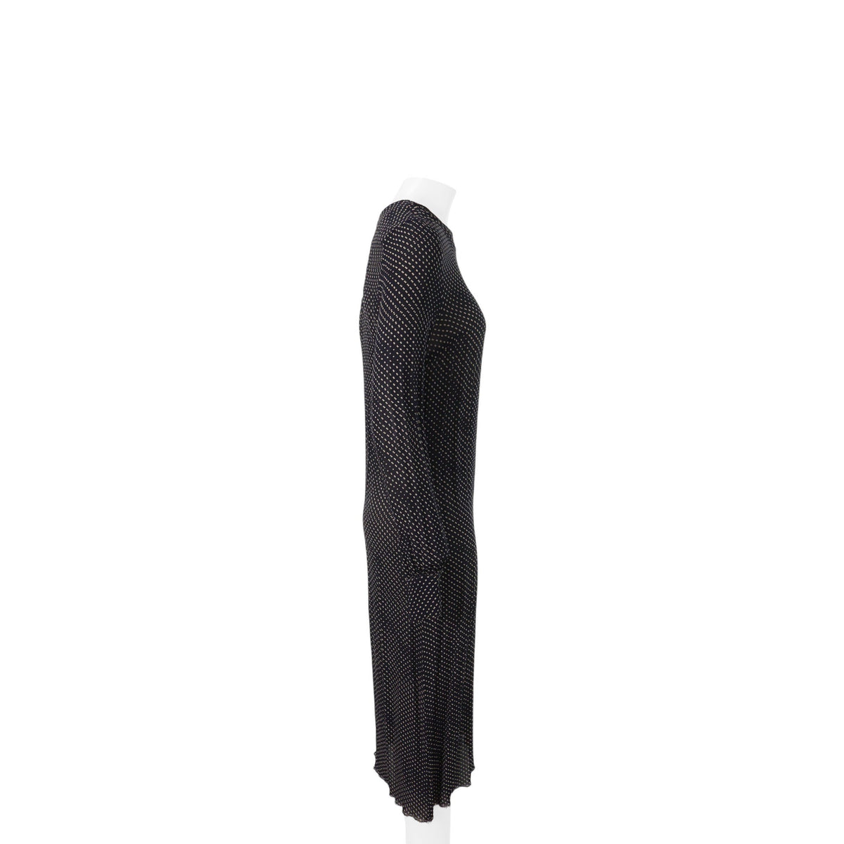 Maison Martin Margiela 2002 A/W Black Rayon Dress Size 38