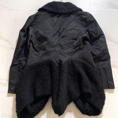 Vintage Issey Miyake Outwear - ISSEY MIYAKE 95AW Boa Jacket Black Size M - Authentic Archive