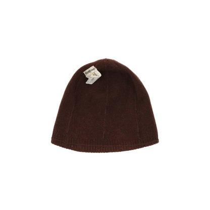 Hermes HERM Brown Off-white Cashmere Hat