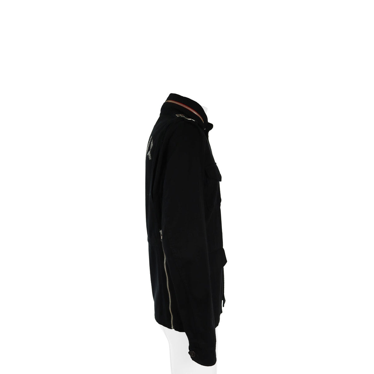 AFFA Black Cotton Nylon Jacket Size L