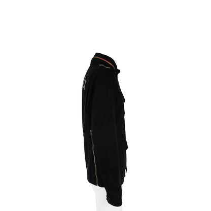 AFFA Black Cotton Nylon Jacket Size L