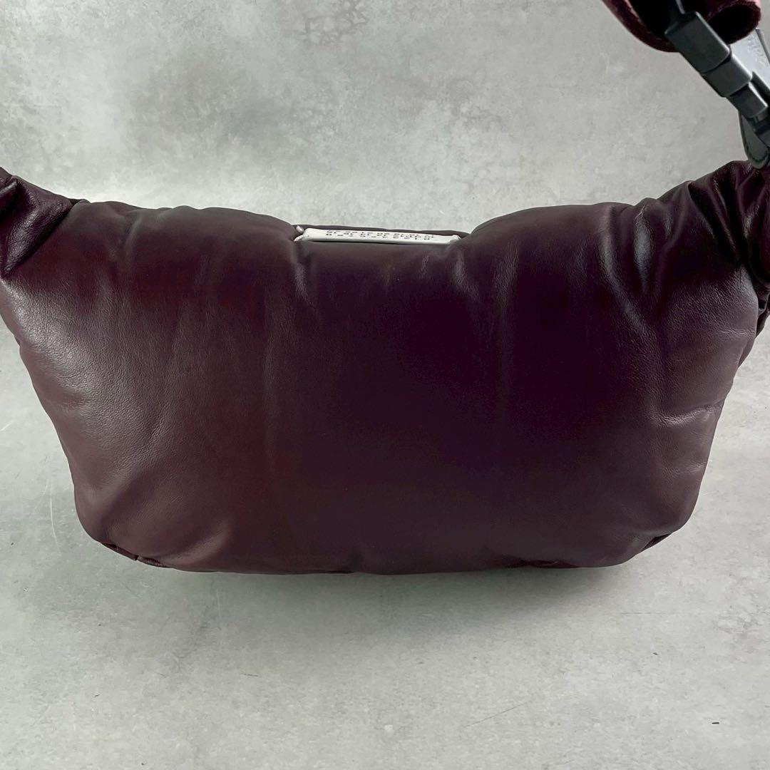 Vintage Maison Margiela Accessory - Maison Margiela 20AW GRAM SLAM Body Bag Bordeaux - Authentic Archive