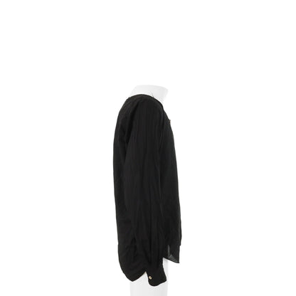 COMME des GARCONS 2017S/S Polyester Long Sleeve Shirt Black Size M